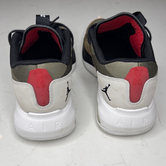 Authentic Jordan Athletic Shoes in Black, White, and Tan - Picture 4 of 5